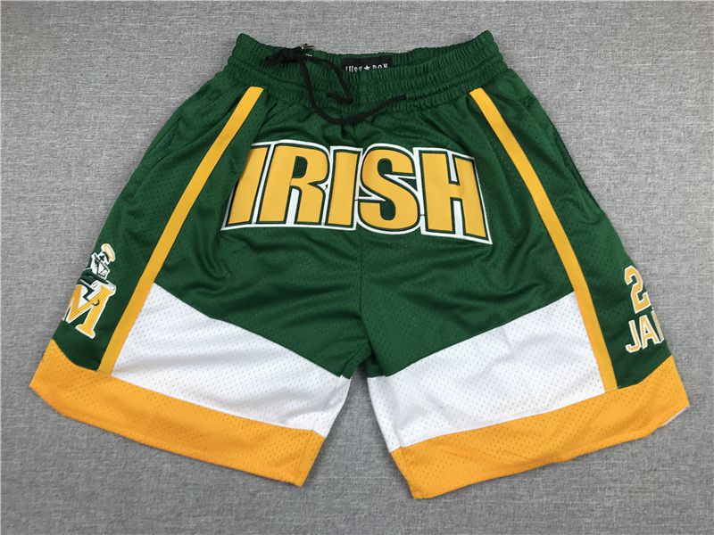 Men NBA James high school Shorts 20216181